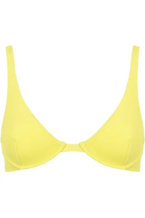 Lenny Niemeyer Ribbed triangle-cup bikini top