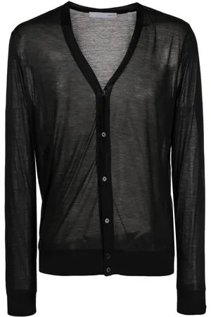 PRIVATE STOCK The Nero semi-sheer cardigan