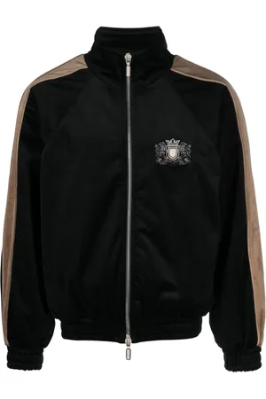 Rhude Sky Lounge velvet track jacket