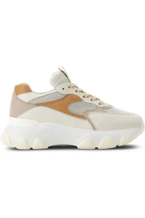 Hogan Hyperactive panelled suede sneakers