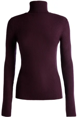 Bally Roll-neck ribbed-knit jumper