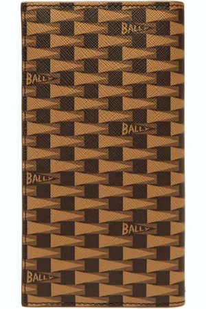 Bally Monogram bi-fold wallet