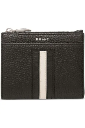 Bally Logo-stamp leather wallet