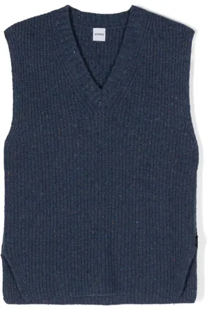 Aspesi V-neck knitted vest
