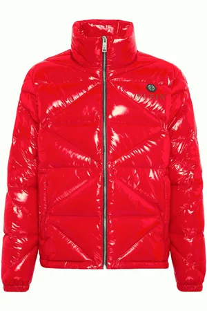 Philipp Plein Glossy padded jacket