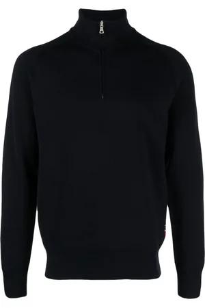 Orlebar Brown Lennard zip-up merino-wool jumper