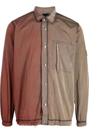 ARIES Spruzzo gradient-effect shirt