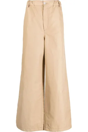 Marni Straight-leg elasticated-waistband trousers