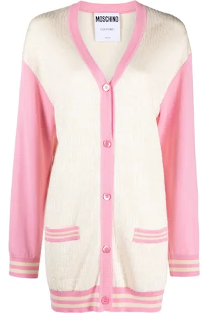 Moschino Monogram-jacquard cardigan