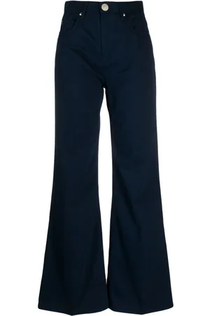 Ami High-waist flared trousers