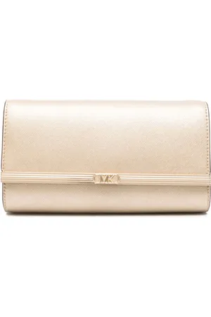 Michael Kors Mona logo-plaque clutch bag