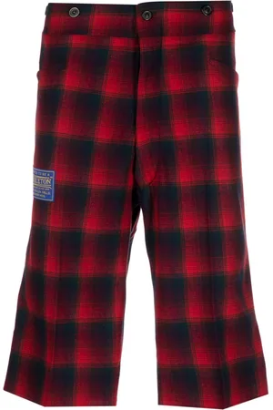 Maison Margiela X Pendleton checked bermuda shorts