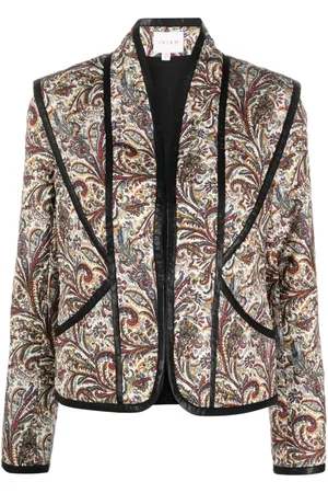 IXIAH Carnelian paisley-print jacket