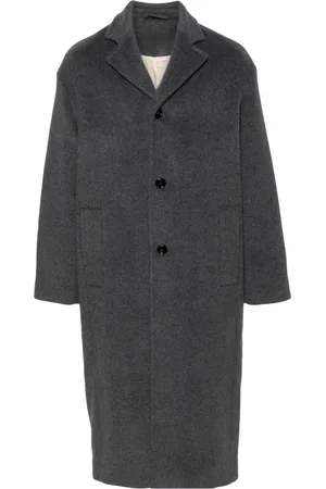 Séfr Notched-lapels single-breasted coat