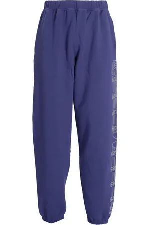ARIES Column-print cotton track pants