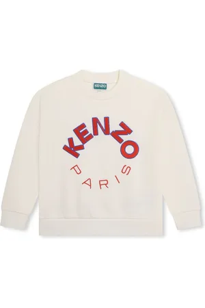 Kenzo Logo-embroidered cotton sweatshirt