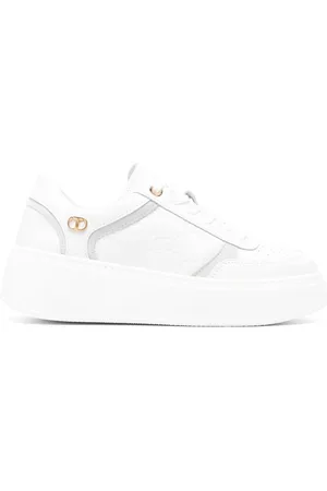Twin-Set Logo-plaque chunky sneakers