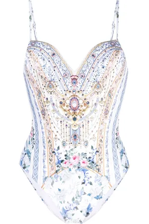 Camilla Season Of The Siren moulded swimsuit
