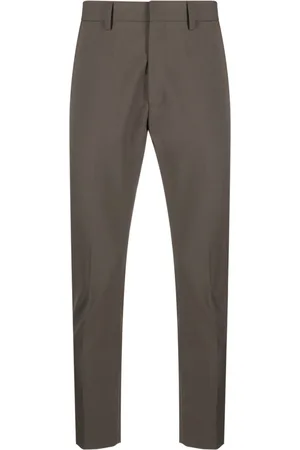 LOW BRAND Tailored slim-cut trousers