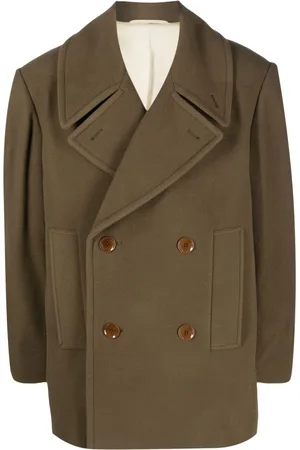 LEMAIRE Wool oversized peacoat