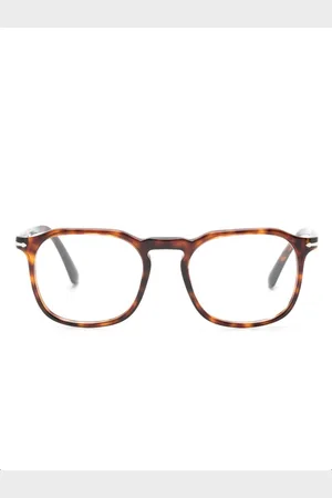 Persol Tortoiseshell rectangle-frame glasses