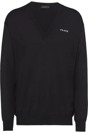 Prada V-neck cashmere jumper