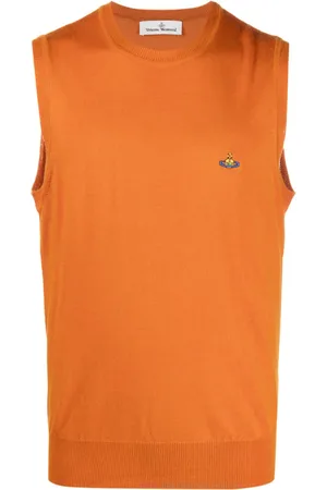 Vivienne Westwood Orb-embroidered virgin wool vest