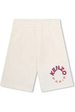 Kenzo Logo-print cotton shorts