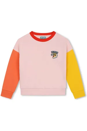 Kenzo Varsity Tiger-embroidered cotton sweatshirt