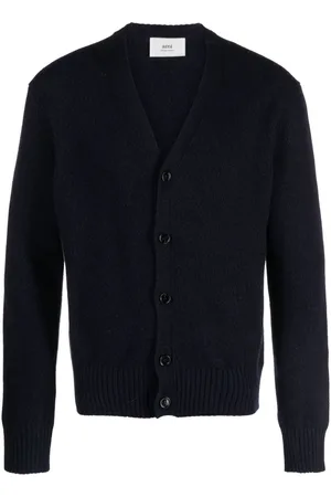 Ami V-neck cashmere-blend cardigan