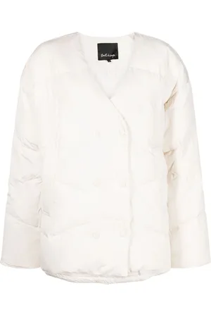tout a coup Double-breasted quilted padded jacket