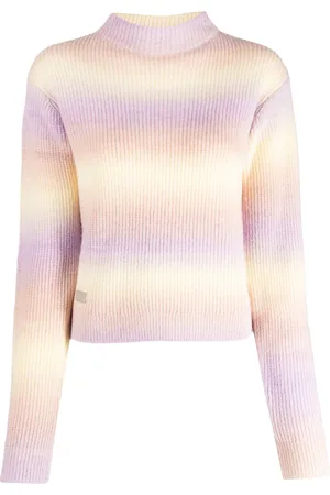 Izzue Logo-patch ombré-effect jumper