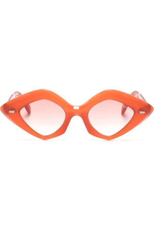 CUTLER & GROSS 9126 geometric-frame sunglasses