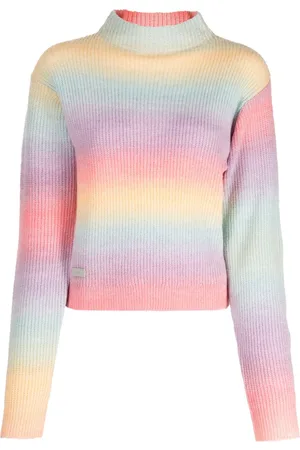 Izzue Logo-patch striped jumper