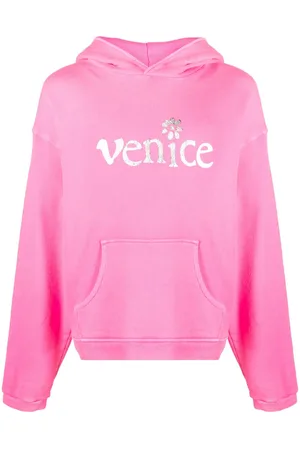 ERL Venice-print cotton hoodie