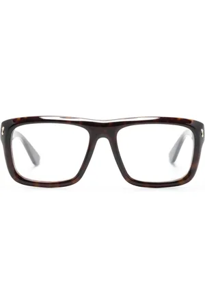 Gucci GG1462O tortoiseshell-effect square-frame glasses