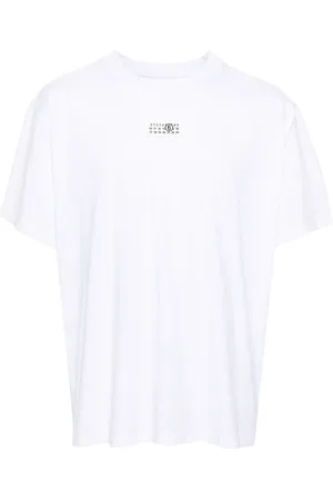 Maison Margiela Numbers motif-patch cotton T-shirt
