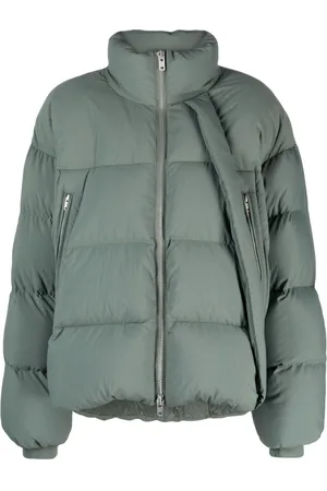 Y-3 X asymmetric puffer jacket