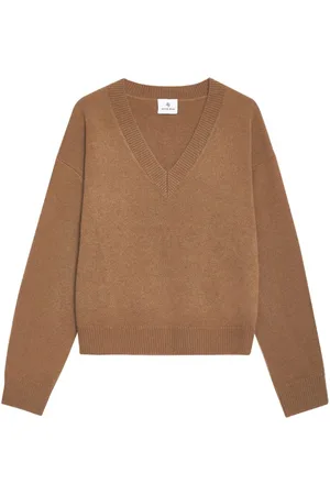 ANINE BING Lee V-neck cashmere jumper