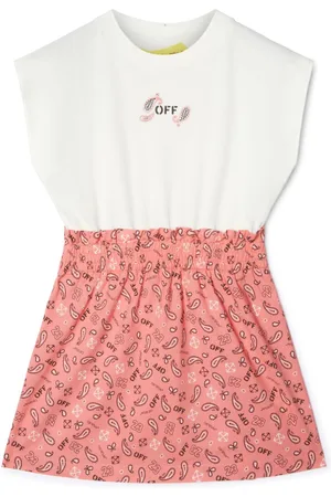 OFF-WHITE Bandana Mix cotton dress