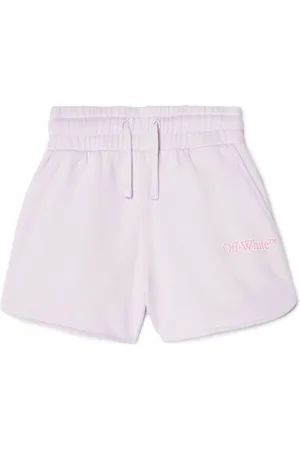 OFF-WHITE Big Bookish cotton shorts