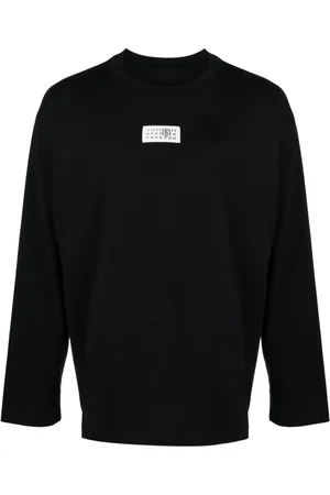 Maison Margiela Numbers motif-patch long-sleeve T-shirt