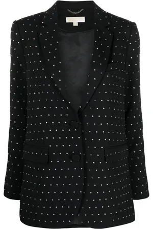 Michael Kors Crystal-embellished single-breasted blazer