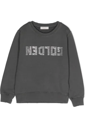Golden Goose Crystal-embellished logo sweatshirt