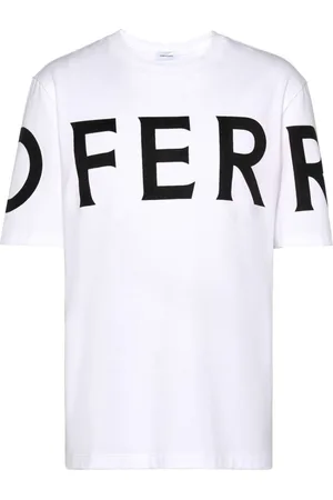 Salvatore Ferragamo Logo-print cotton T-shirt