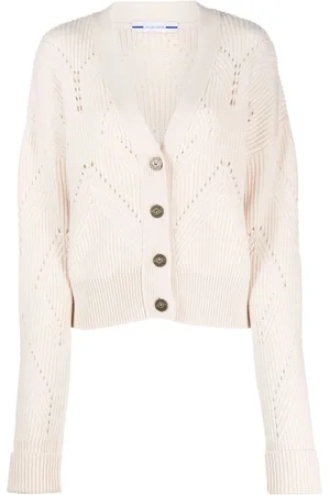 Jacob Cohen Openwork ribbed-knit cardigan