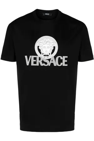VERSACE Medusa logo-print T-shirt