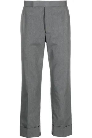 Thom Browne Cropped straight-leg trousers