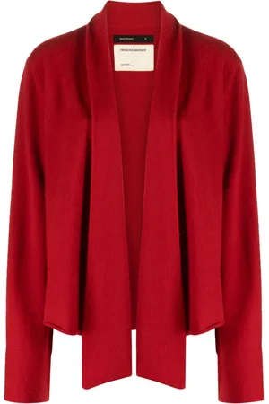 Frenckenberger Asymmetric cashmere cardigan