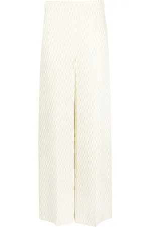 Joseph Alane geometric-print high-waisted trousers